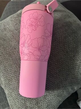 BruMate Resa 35 oz Cherry Blossom Stainless Travel Tumbler